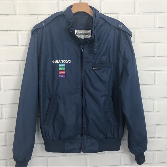 Members Only Other - USA Today Employee Jacket Members only Full Zip